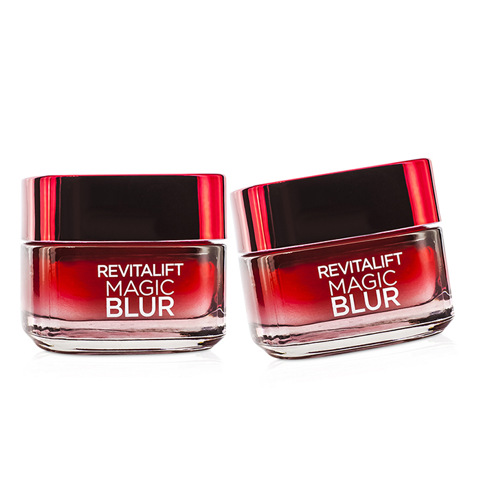 L'Oreal RevitaLift Magic Blur Duo Pack - Blurring & Anti-Aging Moisturiser 2x50ml/1.7ozProduct Thumbnail
