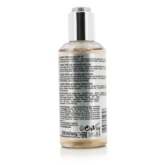 Schwarzkopf Osis+ Bouncy Curls Curl Gel with Oil (Strong Control) 200ml/6.75ozProduct Thumbnail