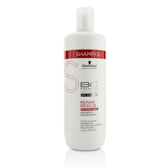 Schwarzkopf BC Repair Rescue Reversilane Shampoo - For fint til normalt skadet hår) (Utløpsdato 03/2020) 1000ml/33.8ozProduct Thumbnail