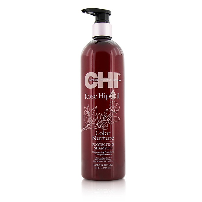 CHI Rose Hip Oil Питательный Защитный Шампунь 739ml/25ozProduct Thumbnail