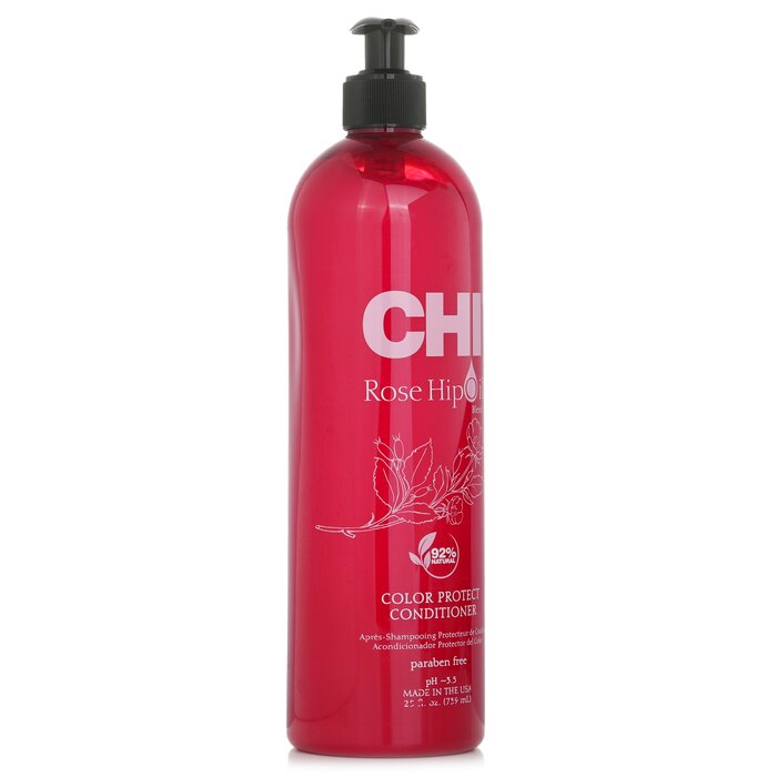 CHI Rose Hip Oil Color Nurture Protecting Conditioner  739ml/25ozProduct Thumbnail