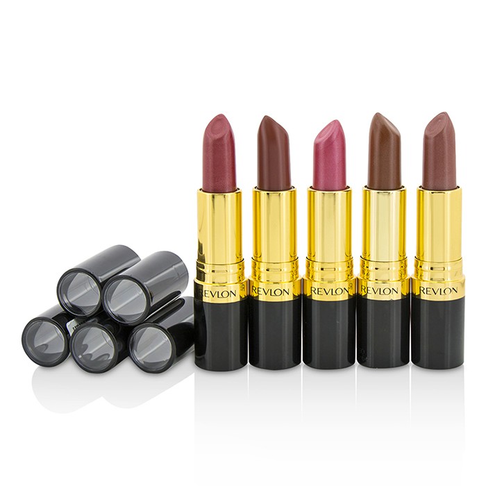 레브론 Revlon 5 Super Lustrous Lipstick Set 5x4.2g/0.15ozProduct Thumbnail