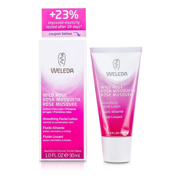 Weleda Wild Rose Smoothing Facial Lotion For Normal To Combination Skin (Exp. Date: 07/2017) 30ml/1ozProduct Thumbnail