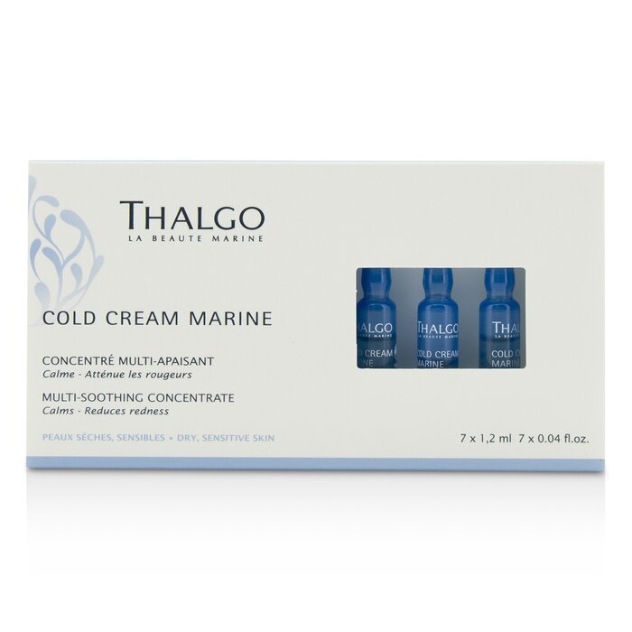 Thalgo Cold Cream Marine Multi-Soothing Concentrate רכז לשיכוך העור 7x1.2ml/0.04ozProduct Thumbnail