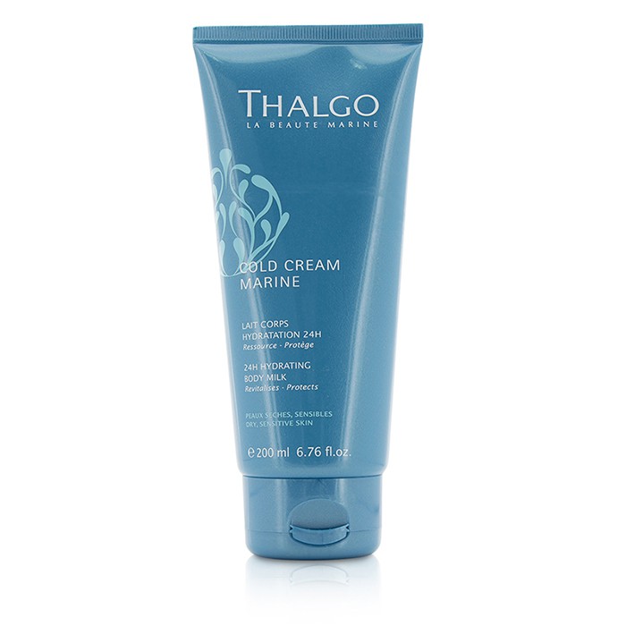 Thalgo Cold Cream Marine 24H Hydrating Body Milk - For Dry, Sensitive Skin 200ml/6.76ozProduct Thumbnail