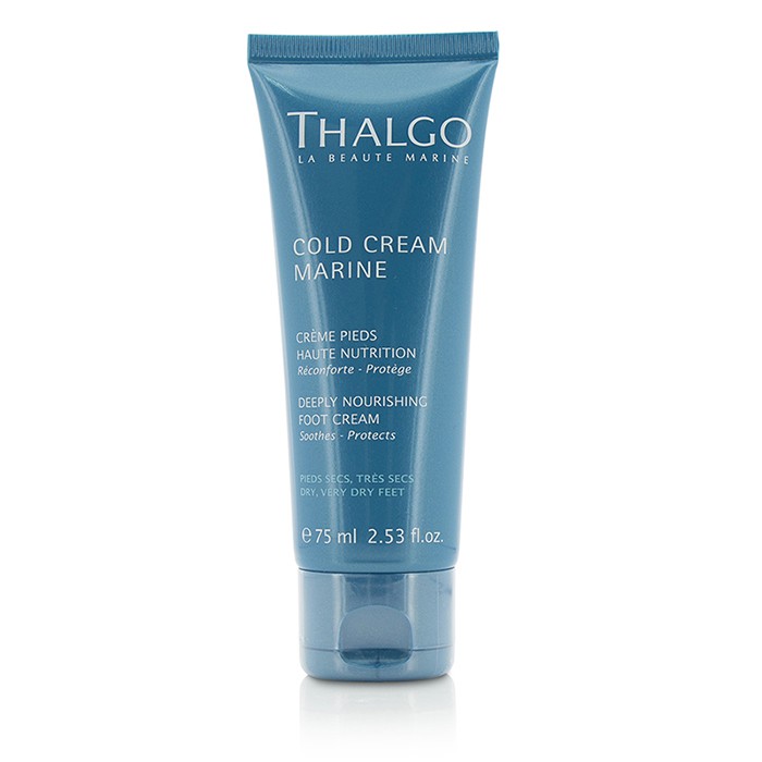 Thalgo Cold Cream Marine Deeply Nourishing Foot Cream - קרם רגליים עבור רגליים יבשות במיוחד 75ml/2.53ozProduct Thumbnail