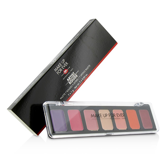 Make Up For Ever Artist Rouge 7 Lipstick Palette פלטת שפתונים 7x1g/0.03ozProduct Thumbnail
