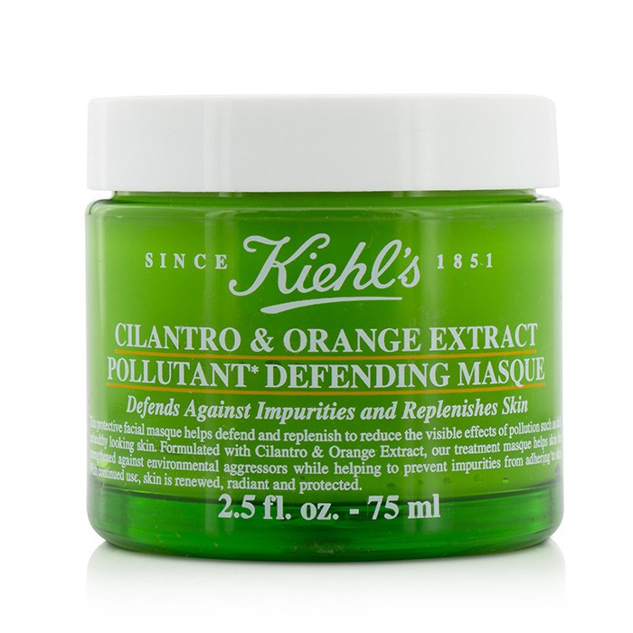 Kiehl's Cilantro & Orange Extract Pollutant Defending Masque - Pembersih Wajah 75ml/2.5ozProduct Thumbnail