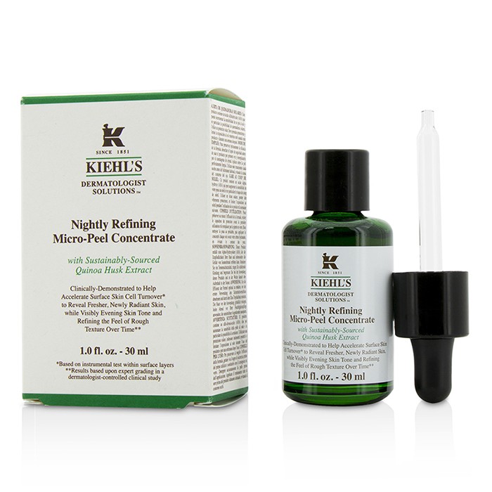 キールズ Kiehl's Dermatologist Solutions Nightly Refining Micro-Peel Concentrate 30ml/1ozProduct Thumbnail