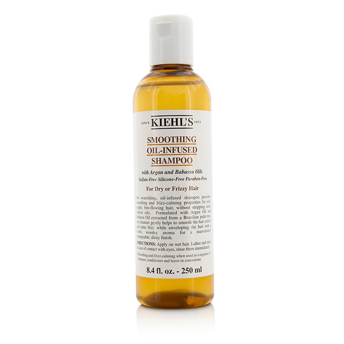 Kiehl's Smoothing Oil-Infused Shampoo (Untuk Rambut Kering Atau Kasar) 250ml/8.4ozProduct Thumbnail