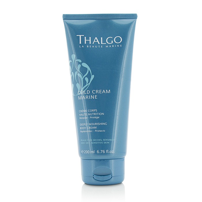 Thalgo Cold Cream Marine Deeply Nourishing Body Cream - Krim Badan Untuk Kulit Sangat Kering, Sensitif 200ml/6.76ozProduct Thumbnail