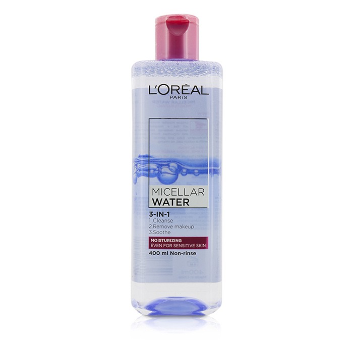 L'Oreal 3-In-1 Micellar Water (Moisturizing) - Herkälle iholle 400ml/13.3ozProduct Thumbnail