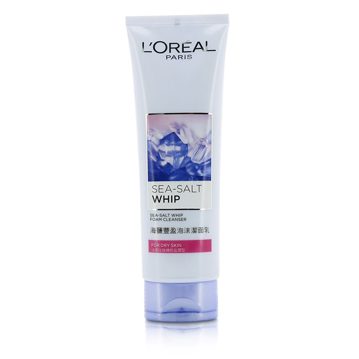 L'Oreal 萊雅 海鹽豐盈泡沫潔面乳Sea-Salt Whip Foam Cleanser With Rose Extract -乾性肌膚 125ml/4.2ozProduct Thumbnail