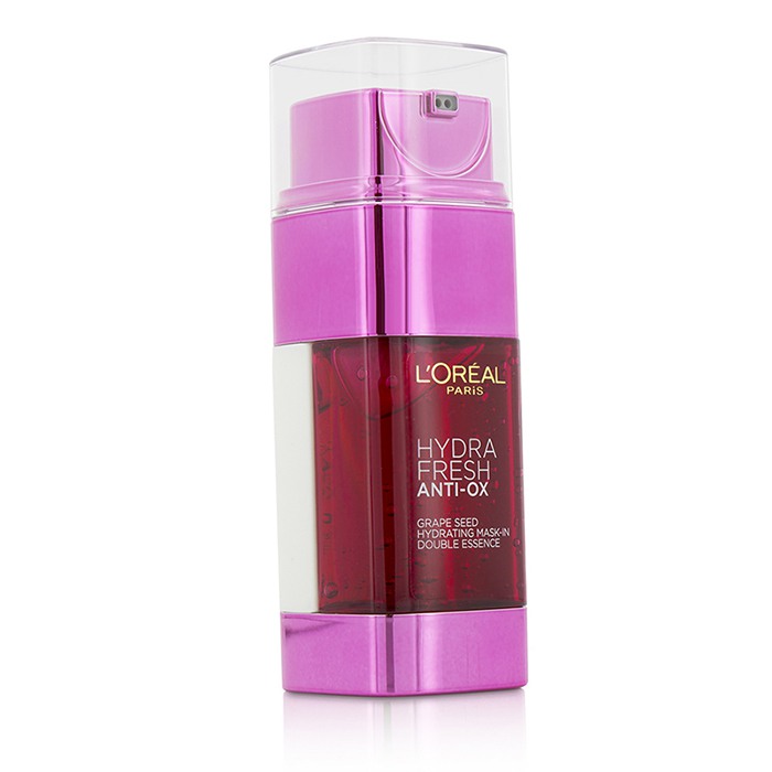 L'Oreal Hydrafresh Anti-Ox Grape Seed Hydrating Mask-In Double Essence 2x25ml/1.7ozProduct Thumbnail