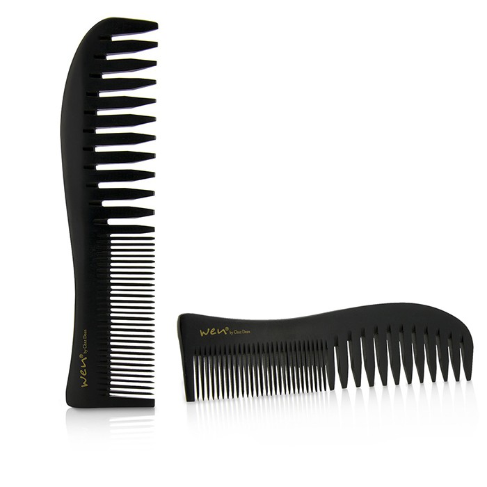 Wen Saw-Cut Wide Tooth Shower Comb Duo Pack 2pcsProduct Thumbnail
