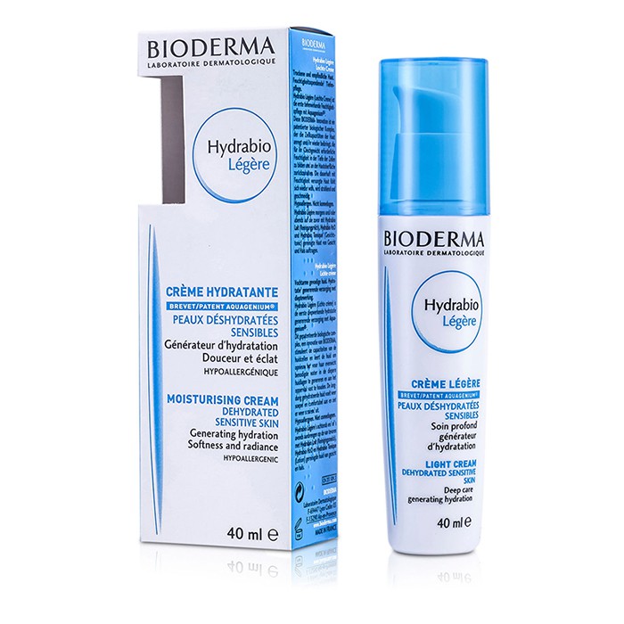 Bioderma Hydrabio Moisturising Light Cream - For Dehydrated Sensitive Skin (Exp. Date 07/2017) 40ml/1.35ozProduct Thumbnail