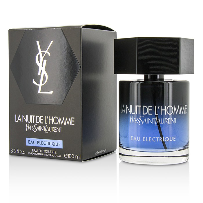 Yves Saint Laurent - La Nuit De L'Homme Eau Electrique Eau De Toilette  Spray 100ml/3.3oz - Eau De Toilette, Free Worldwide Shipping