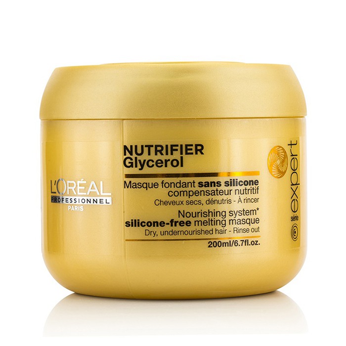L'Oreal Professionnel Expert Serie - Nutrifier Glycerol Silicone-Free Melting Masque - Rinse Out (For Dry, 200ml/6.7ozProduct Thumbnail