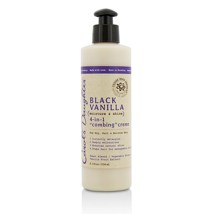 Carol's Daughter Black Vanilla Moisture & Shine 4-in-1 Combing Creme (For Dry, Dull or Brittle Hair) 236ml/8ozProduct Thumbnail