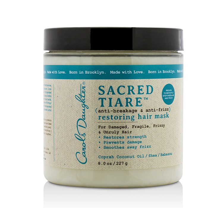 Carol's Daughter Sacred Tiare Anti-Breakage & Anti-Frizz Restoring Hair Mask (For Damaged, Fragile, Frizzy & Unruly Hair) 227g/8ozProduct Thumbnail