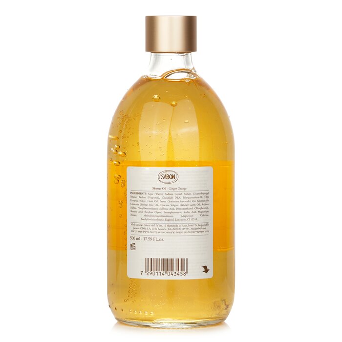 Sabon Shower Oil - Ginger Orange 500ml/17.59ozProduct Thumbnail