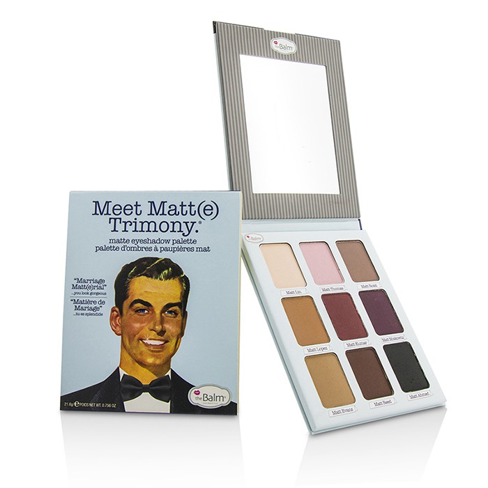 TheBalm 霧面眼影盤 Meet Matt(e) Trimony Matte Eyeshadow Palette 21.6g/0.756ozProduct Thumbnail