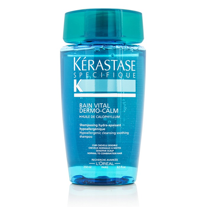 Kerastase Specifique Bain Vital Dermo-Calm Cleansing Soothing Shampoo (Rambut Kombinasi, Kulit Kepala Sensitif) 250ml/8.5ozProduct Thumbnail