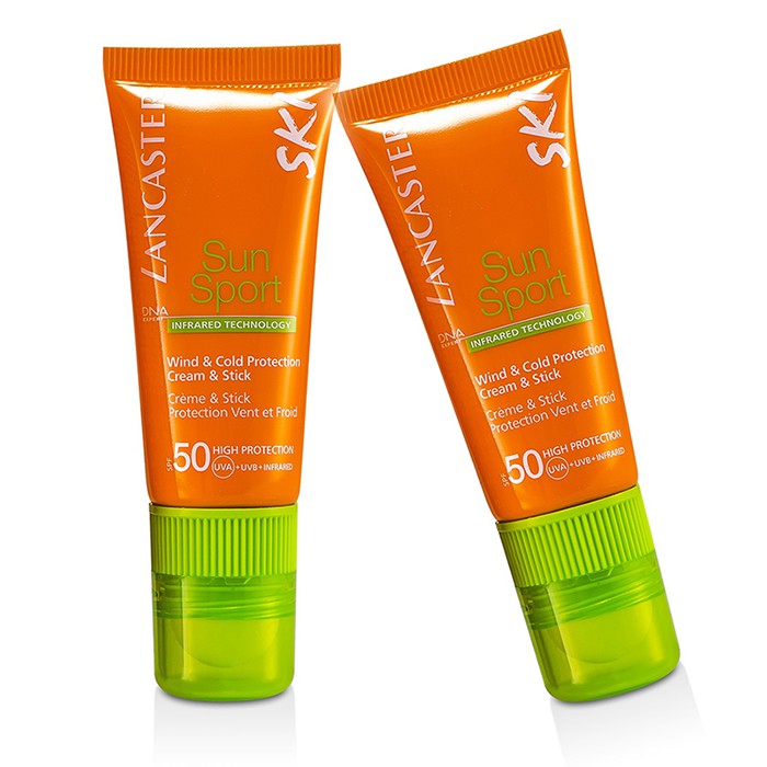 Lancaster Sun Sport Ski Wind & Cold Protection Cream & Stick SPF 50 Duo Pack (Face & Lips) 2x20ml/0.67ozProduct Thumbnail