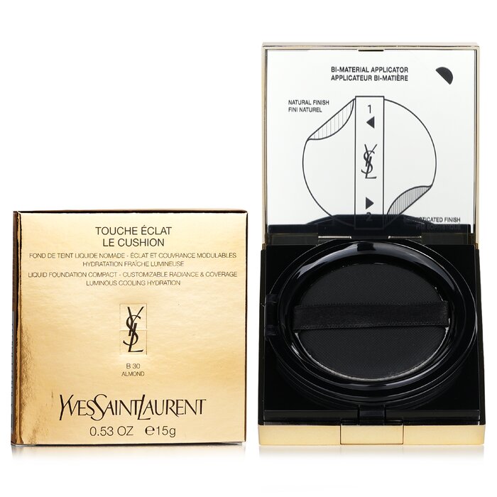 圣罗兰(YSL) Yves Saint Laurent 明彩亮润轻垫粉底液(超模蕾丝气垫粉饼) 15g/0.53ozProduct Thumbnail