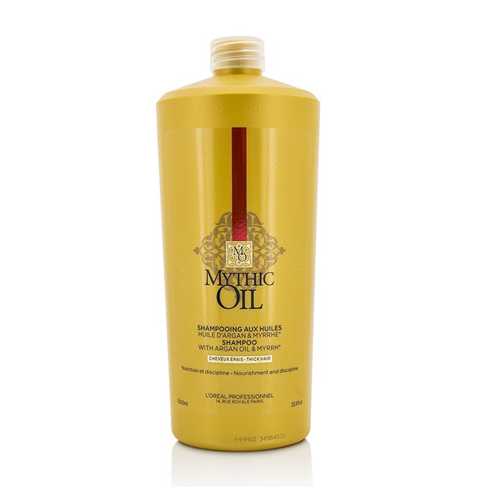 ロレアル L'Oreal Professionnel Mythic Oil Shampoo with Argan Oil & Myrrh (Thick Hair) 1000ml/33.8ozProduct Thumbnail