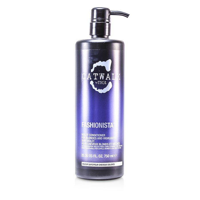 Tigi Catwalk Fashionista Violet Conditioner (For Blondes and Highlights) 750ml/25.36ozProduct Thumbnail