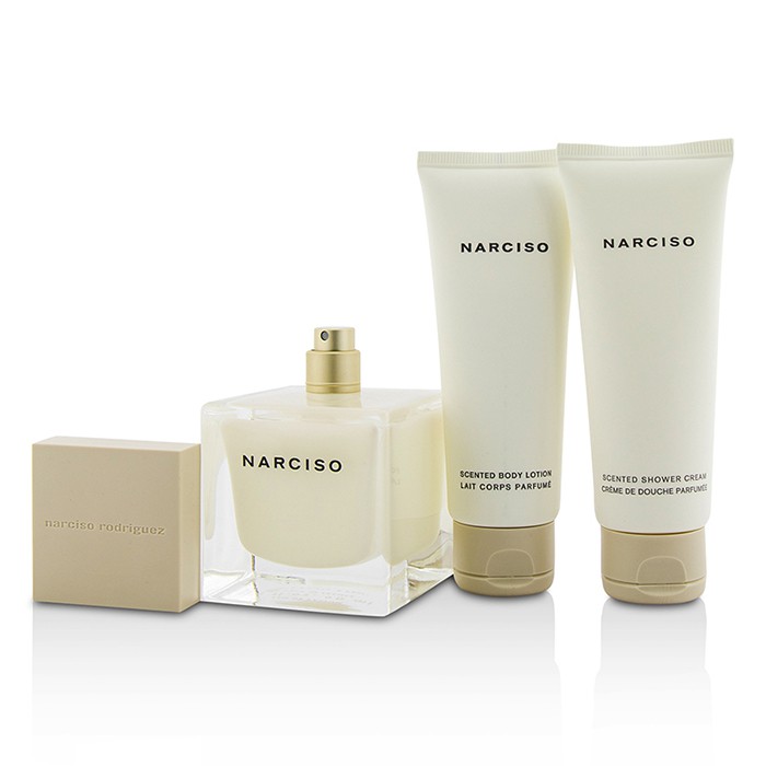 Narciso Rodriguez Narciso Setti: Eau De Parfum - Suihke 90ml/3oz + Vartalon Kosteusvoide 75ml/2.5oz + Suihkusaippua 75ml/2.5oz 3pcsProduct Thumbnail
