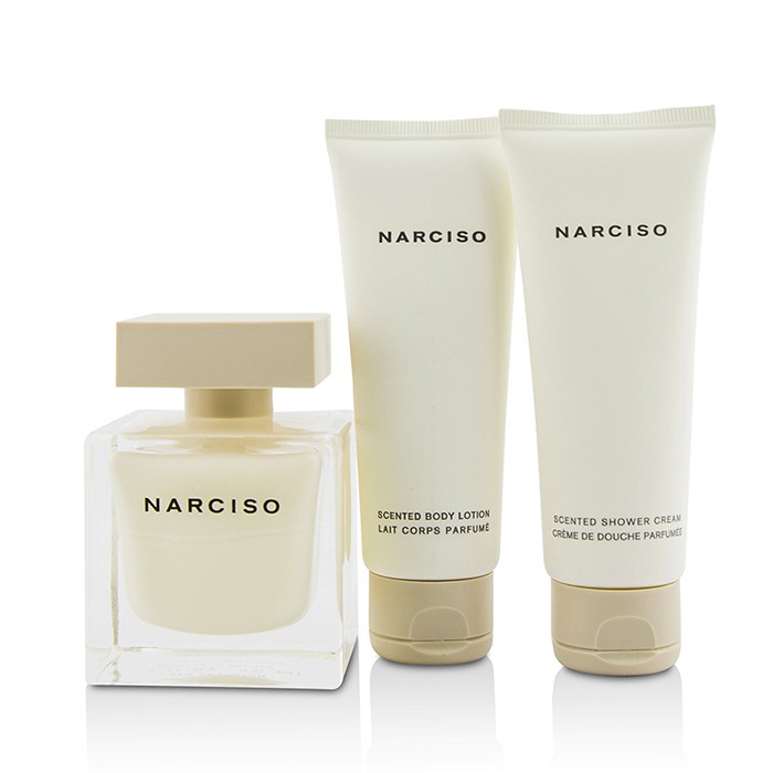 Narciso Rodriguez Narciso Setti: Eau De Parfum - Suihke 90ml/3oz + Vartalon Kosteusvoide 75ml/2.5oz + Suihkusaippua 75ml/2.5oz 3pcsProduct Thumbnail