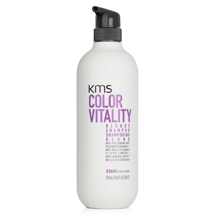 KMS California Color Vitality Blonde շամպուն (հակադեղնավուն և վերականգնված փայլ) 750ml/25.3ozProduct Thumbnail