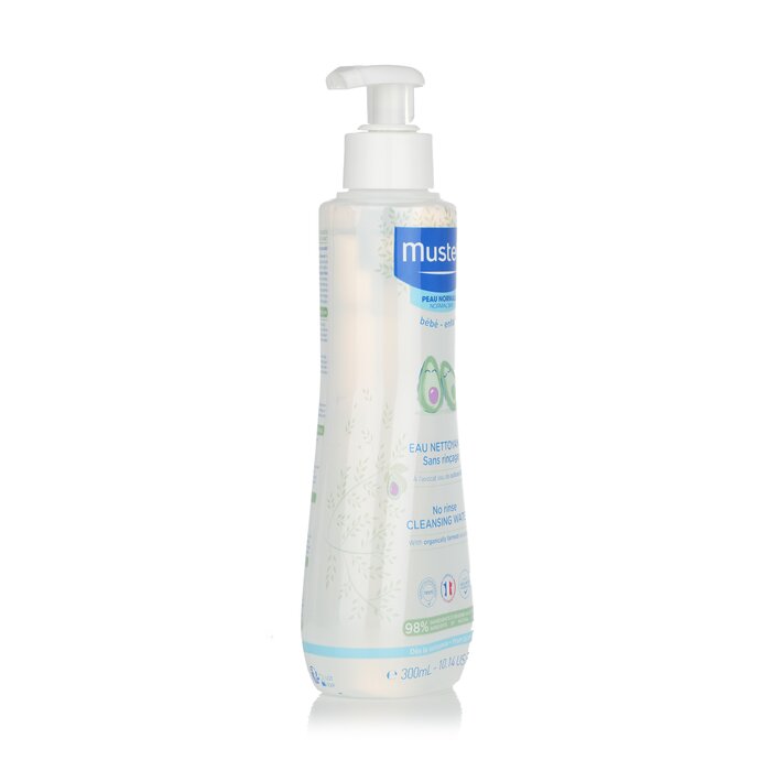 Mustela No Rinse Cleansing Water (Face & Diaper Area) - For Normal Skin 300ml/10.14ozProduct Thumbnail