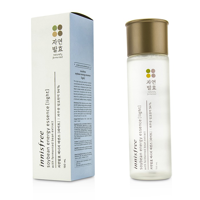 Innisfree Soybean Enegy Essence - Light (Manufacture Date: 09/2014) 150ml/5ozProduct Thumbnail