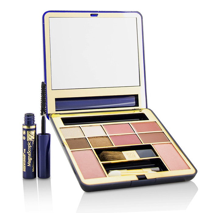 Estee Lauder Travel Exclusive Expert Color Palette (2x Blush, 4x EyeShadow, 4x Lipstick, 1x Mini Mascara, 3X Applicator) Picture ColorProduct Thumbnail