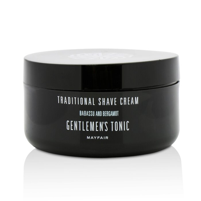 ジェントルマンズトニック Gentlemen's Tonic Traditional Shave Cream - Babassu And Bergamot 125ml/4.4ozProduct Thumbnail