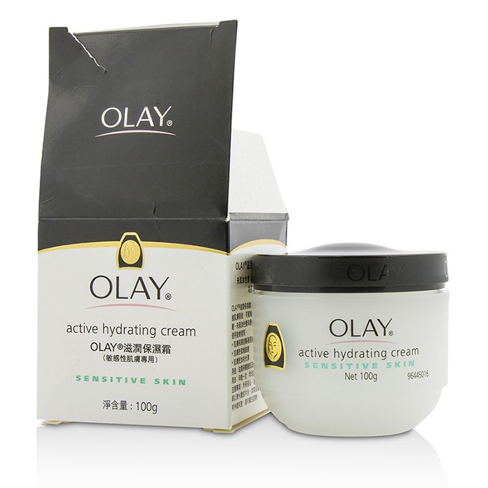 Olay Active Hydrating Cream - For Sensitive Skin (Box Slightly Damaged) 100g/3.5ozProduct Thumbnail