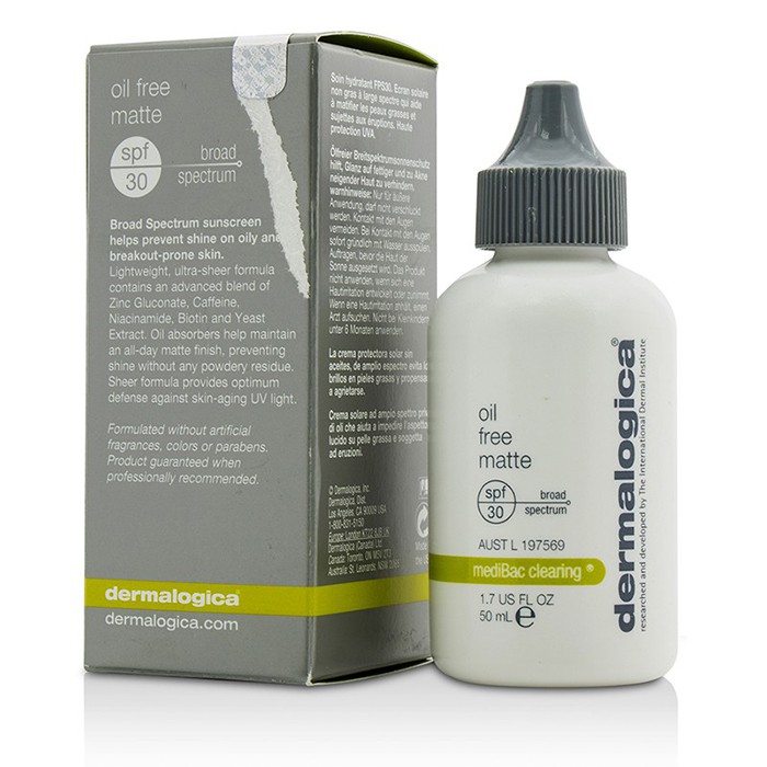 Dermalogica MediBac Clearing Oil Free Matte SPF 30 (Box Slightly Damaged) 50ml/1.7ozProduct Thumbnail