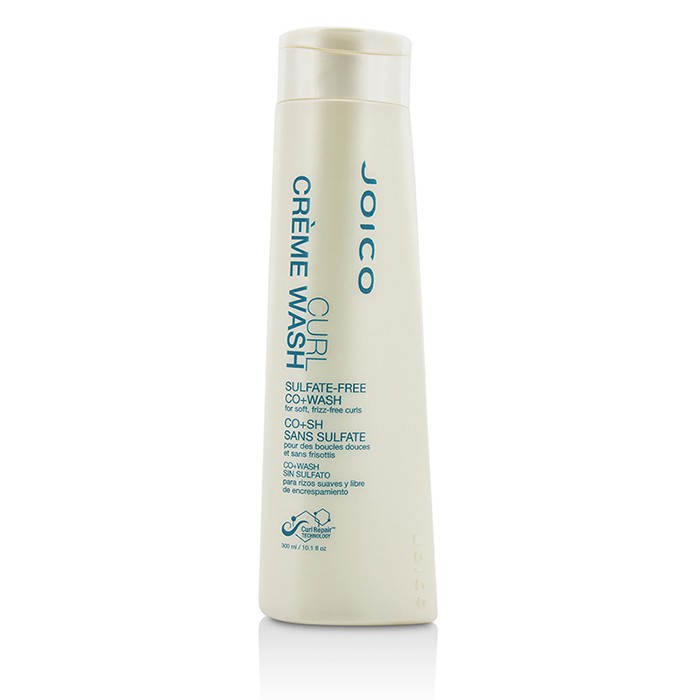 Joico 捲俏重建CO+弱酸洗髮精(打造柔軟不毛躁的捲髮) Curl Creme Wash Sulfate-Free Co+Wash 300ml/10.1ozProduct Thumbnail