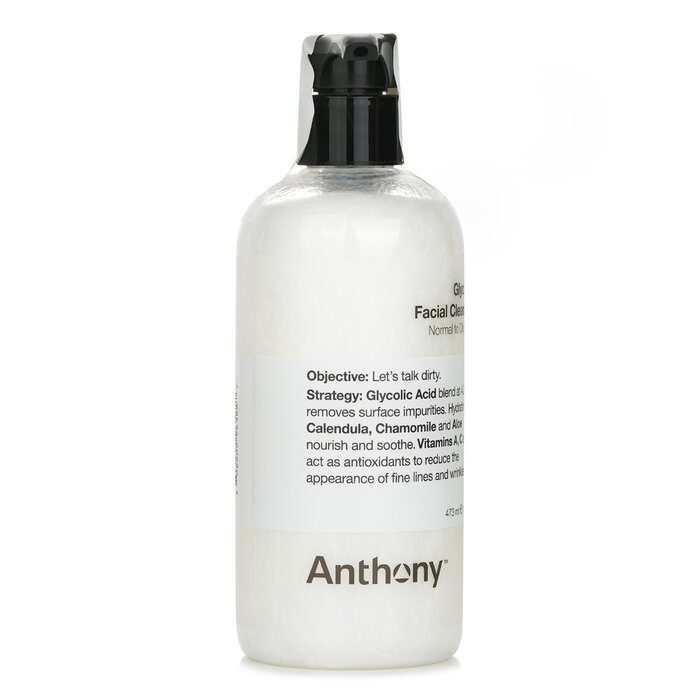 Anthony 安東尼  男士甘醇酸洗面乳 - 適用於中性/油性肌膚 Logistics For Men Glycolic Facial Cleanser 473ml/16ozProduct Thumbnail