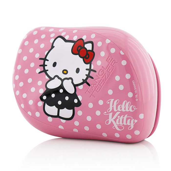 タングルティーザー Tangle Teezer コンパクト スタイラー オン ザ ゴー ディタングリング ヘア ブラシ # Hello Kitty Pink ハローキティ （ピンク） 1pcProduct Thumbnail