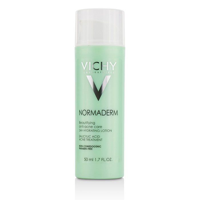 Vichy Normaderm Beautifying Anti-Acne Care - 24H Hydrating Lotion Salicylic Acid Acne Treatment טיפול חומצה סליצילית לעור עם אקנה 50ml/1.7ozProduct Thumbnail