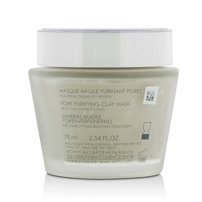 Vichy Pore Purifying Clay Mask w/ Two Mineral Clays 75ml/2.54ozProduct Thumbnail