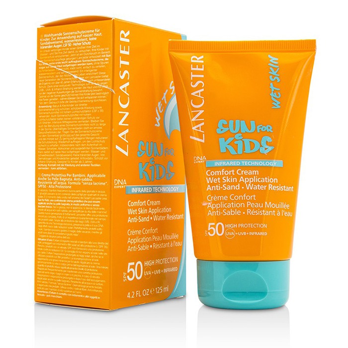 Lancaster Sun For Kids Comfort Cream (Wet Skin Application) (Box Slightly Damaged) 125ml/4ozProduct Thumbnail