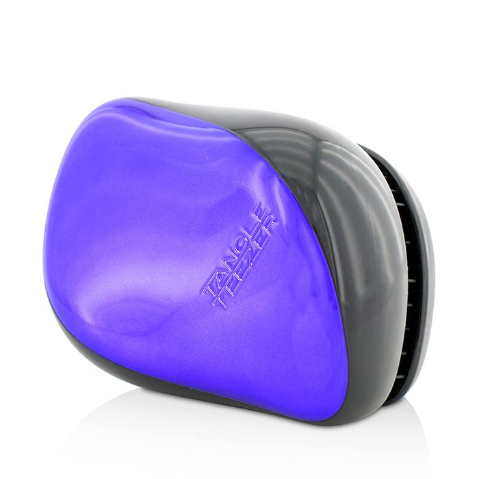 タングルティーザー Tangle Teezer コンパクト スタイラー オン ザ ゴー ディタングリング ヘア ブラシ # Purple Dazzle パープルダズル 1pcProduct Thumbnail