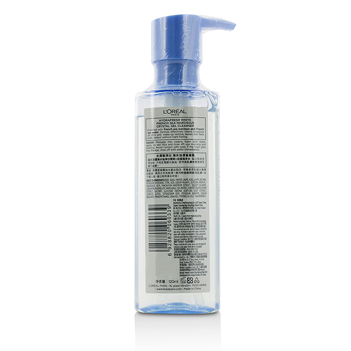 L'Oreal 歐萊雅 Hydrafresh White French Sea Narcissus Crystal Gel Cleanser 120ml/4ozProduct Thumbnail