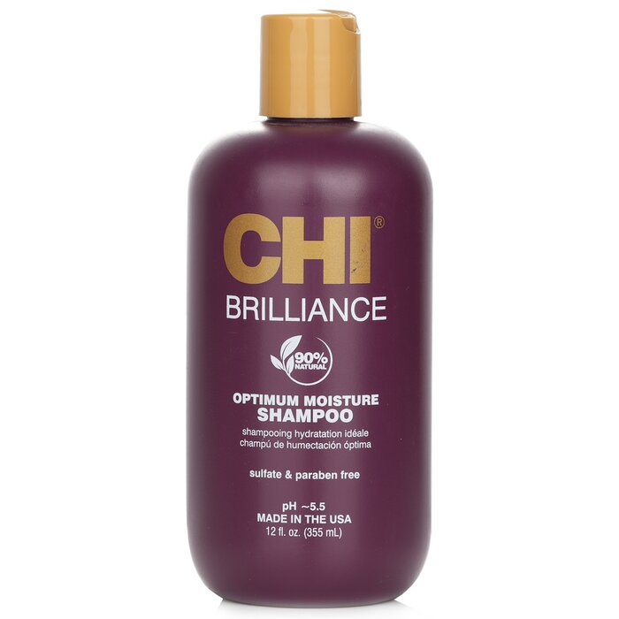 CHI Deep Brilliance Olive & Monoi Optimum Nəmləndirici Şampun 355ml/12ozProduct Thumbnail
