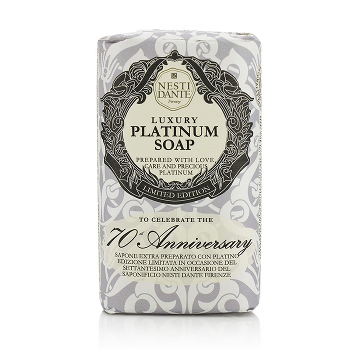 Nesti Dante Mydełko 7070 Anniversary Luxury Platinum Soap With Precious Platinum (edycja limitowana) 250g/8.8ozProduct Thumbnail